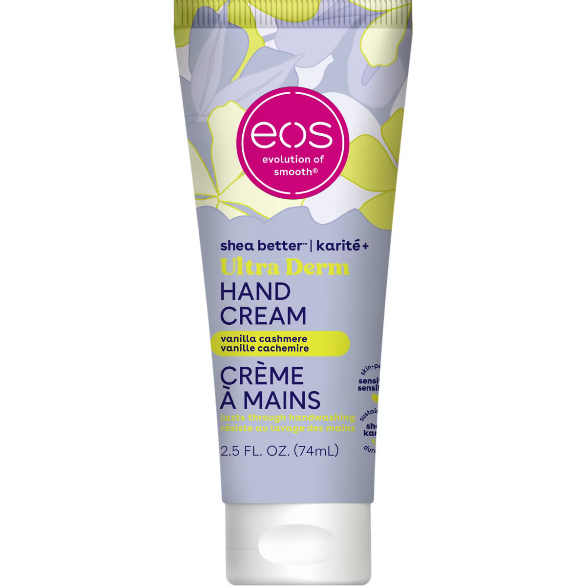 eos Shea Better Ultra Derm Hand Cream - Vanilla Cashmere - 2.5 fl oz: Paraben-Free, Phthalate-Free, For Dry Skin
