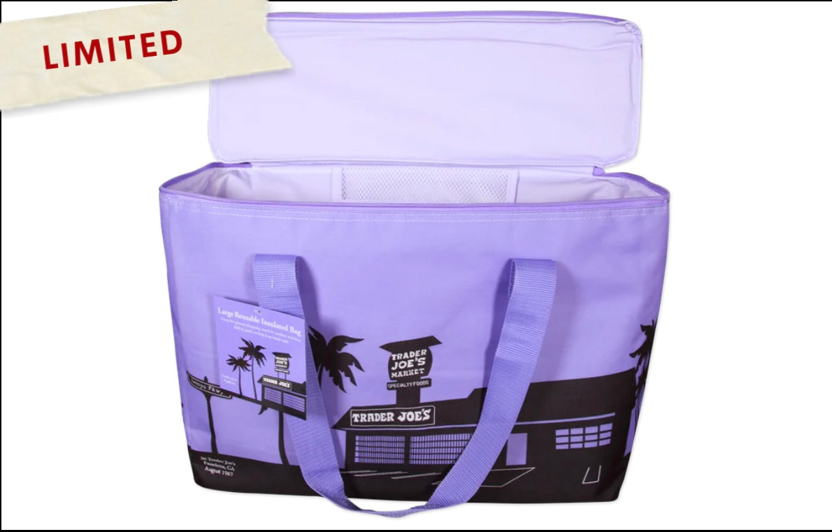 Trader Joe’s Lavender Reusable Insulated Bag