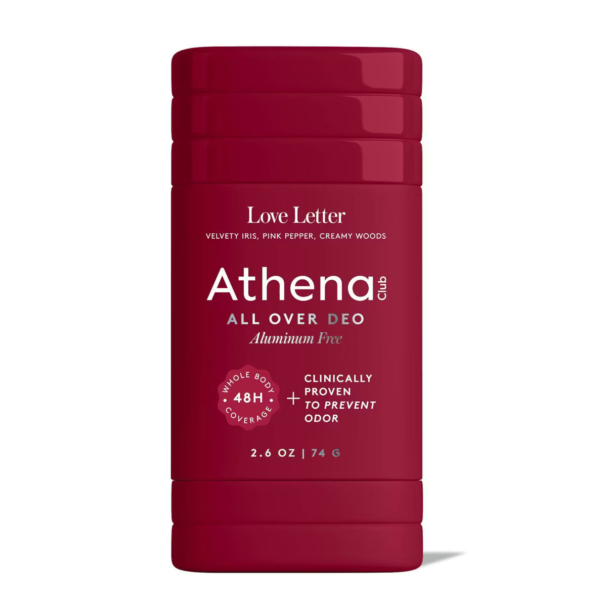 Athena Club All Over Deodorant Stick - Love Letter