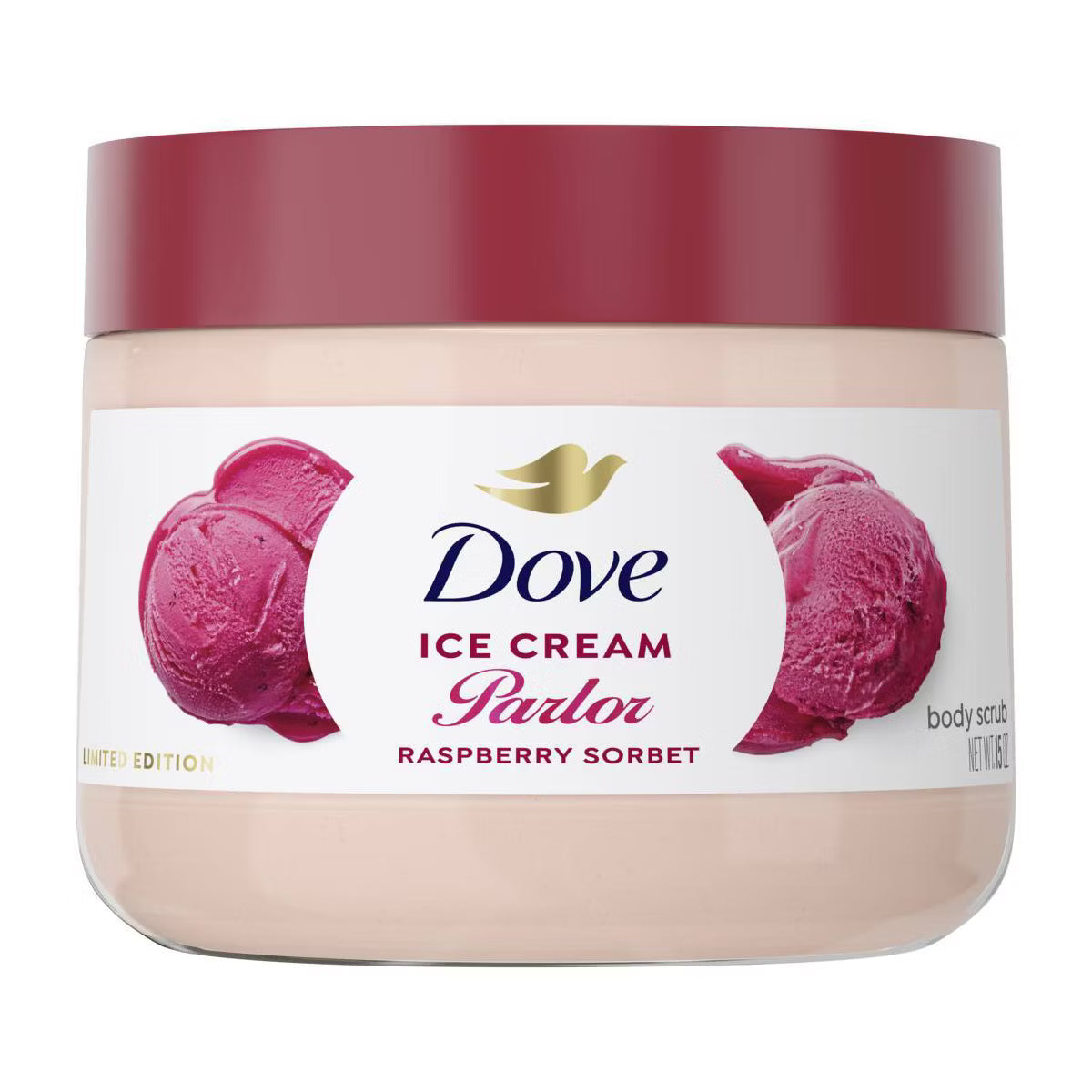 Dove Beauty Body Scrub - Raspberry Sorbet
