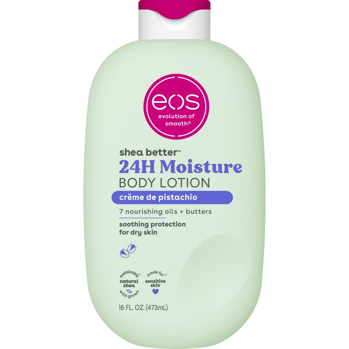 eos Shea Better 24H Moisture Body Lotion - Crème de Pistachio