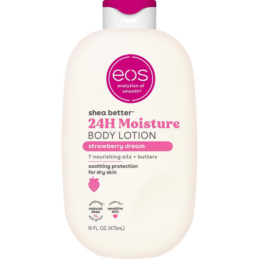 eos Shea Better 24H Moisture Body Lotion - Strawberry Dream